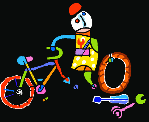 bike riding gif. ike riding cartoon. a